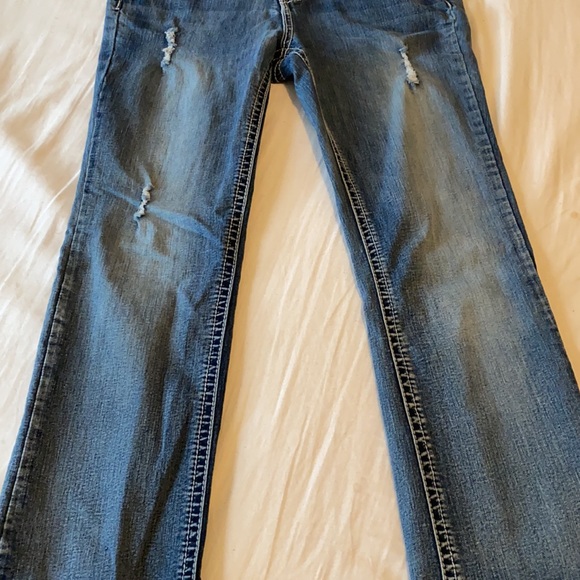Juniors mid rise bootcut jeans - Picture 4 of 10